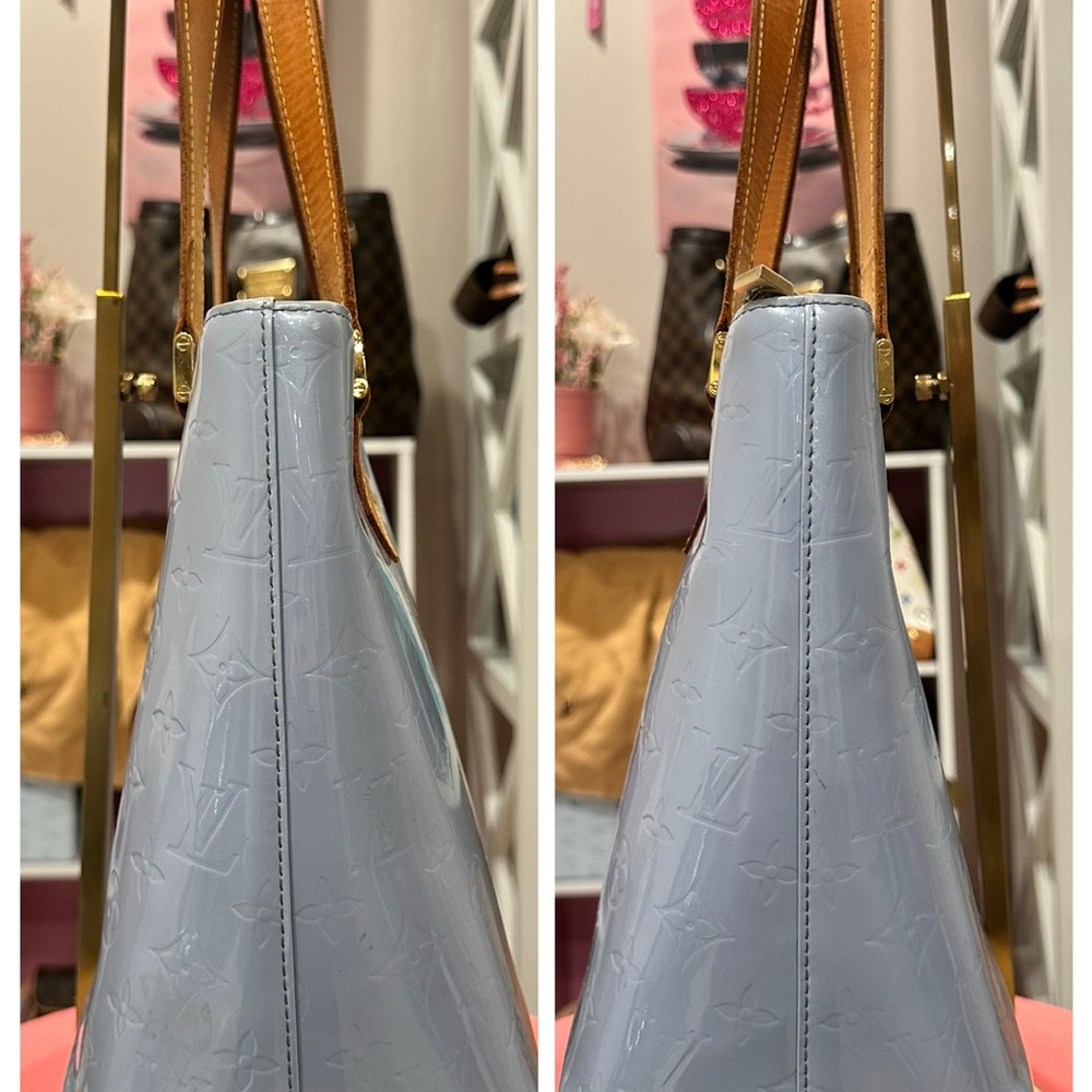 Louis Vuitton Periwinkle Monogram Vernis Houston - Picture 4 of 16